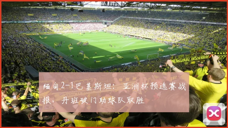 缅甸2-1巴基斯坦：亚洲杯预选赛战报，丹班破门助球队取胜